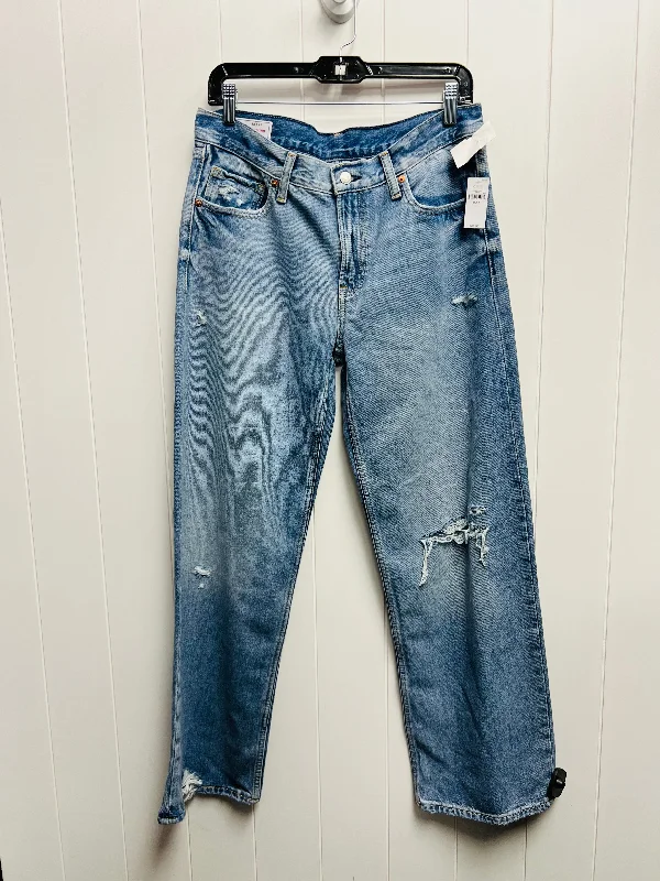 Blue Denim Jeans Boyfriend Gap, Size 6