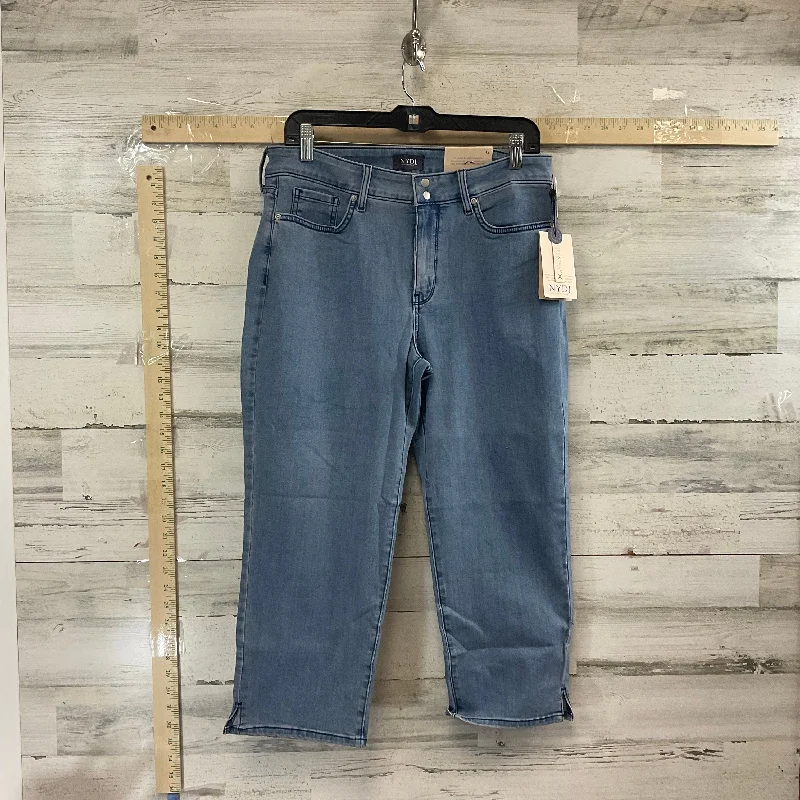 Capris By Not Your Daughters Jeans In Blue Denim, Size: 12