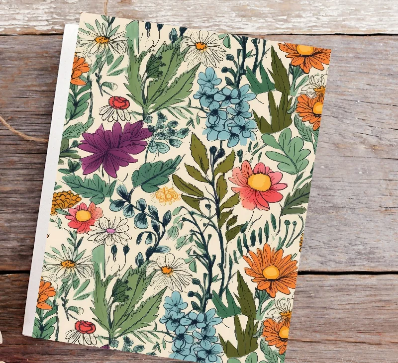 Floral Pattern Greeting Card