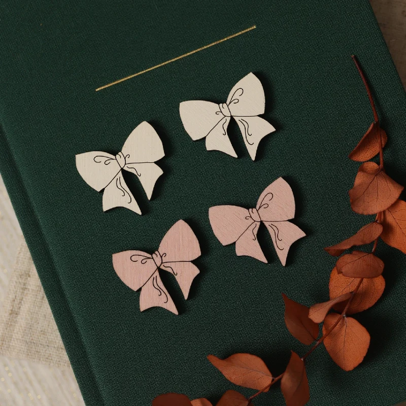 Maeve Bow Stud Earrings