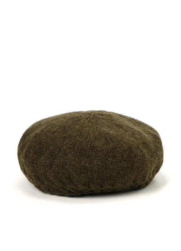 KNITTED LAMBSWOOL BERET