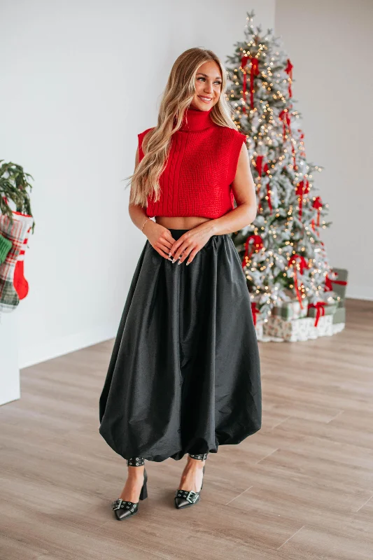 Stop & Stare Skirt - Black