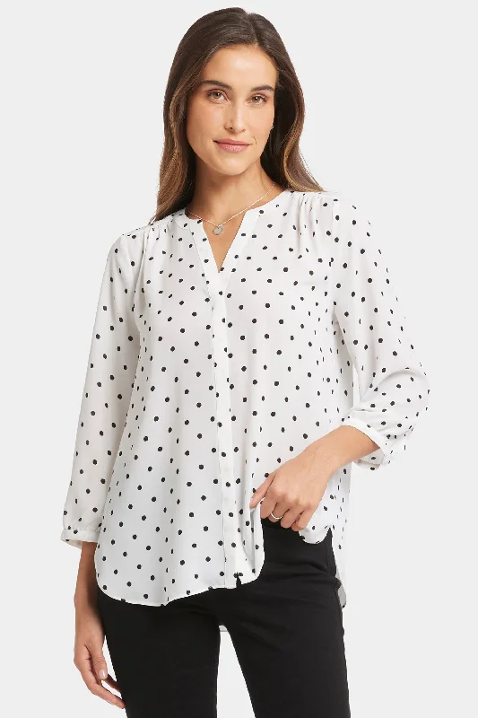 Pintuck Blouse - Stellar Dot