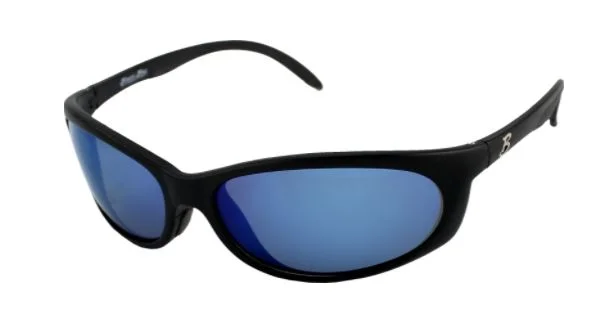 Bimini Bay Matte Black Frame Polarized Sunglasses (MB-BB1-SB)