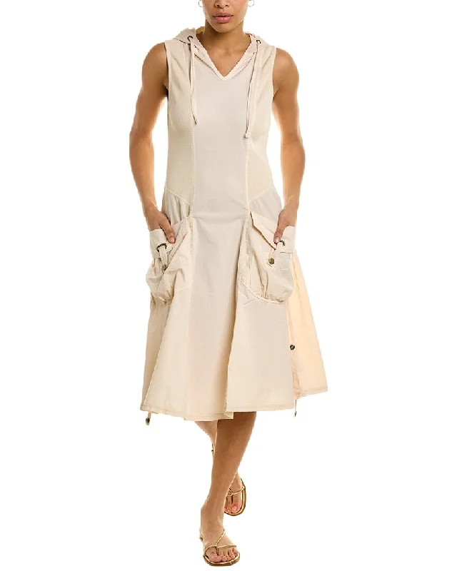 XCVI Jour Hooded Midi Dress