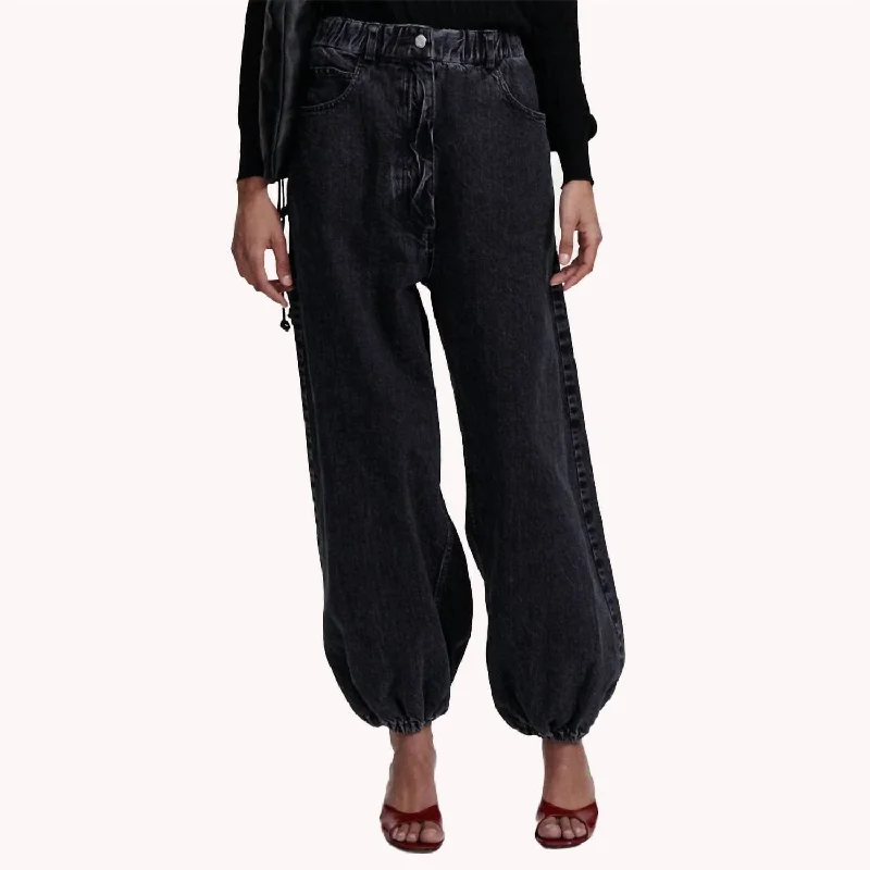 Tuta Pants In Black