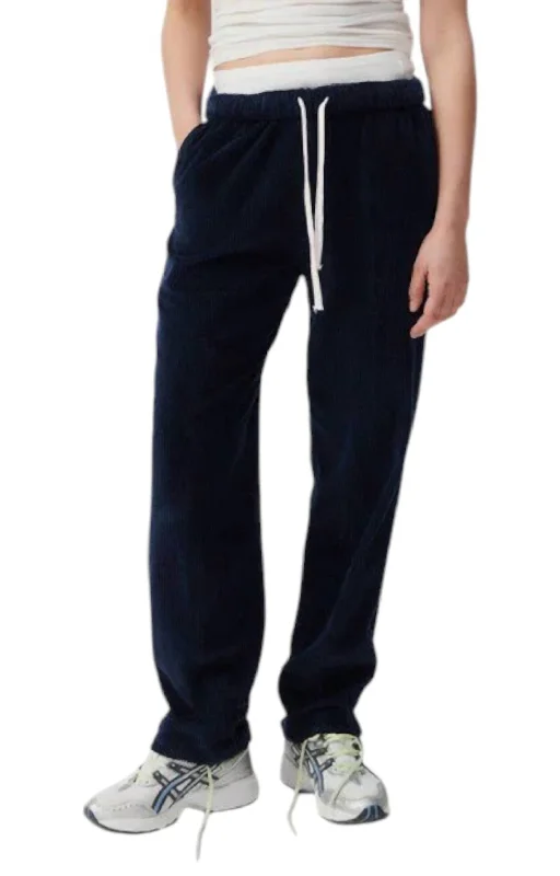 Women's Trousers Padow In Navy