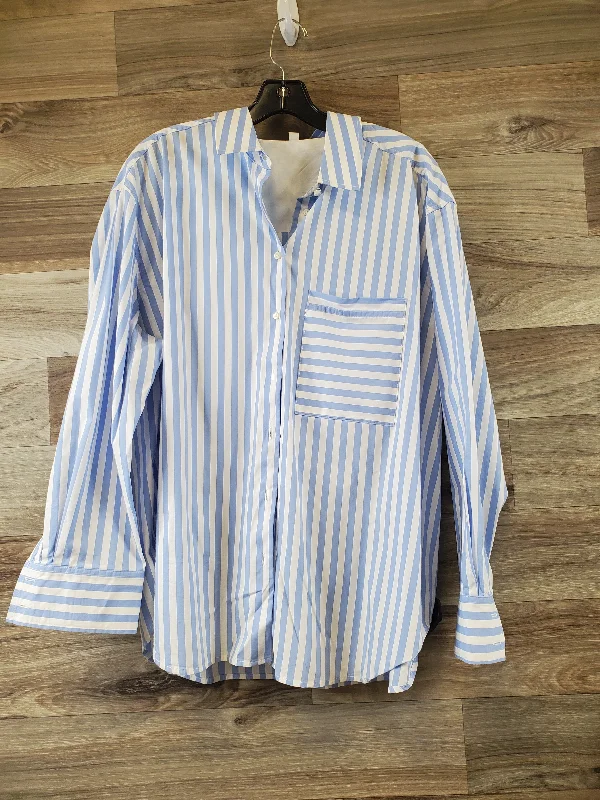 Top Long Sleeve By Clothes Mentor In Striped Pattern, Size: Xl