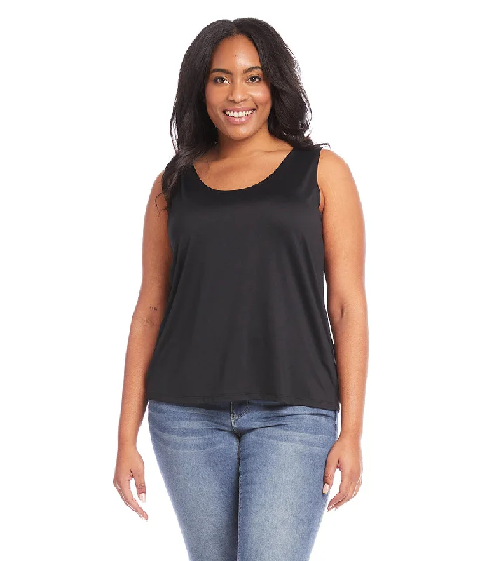 Plus Size Scoop Tank