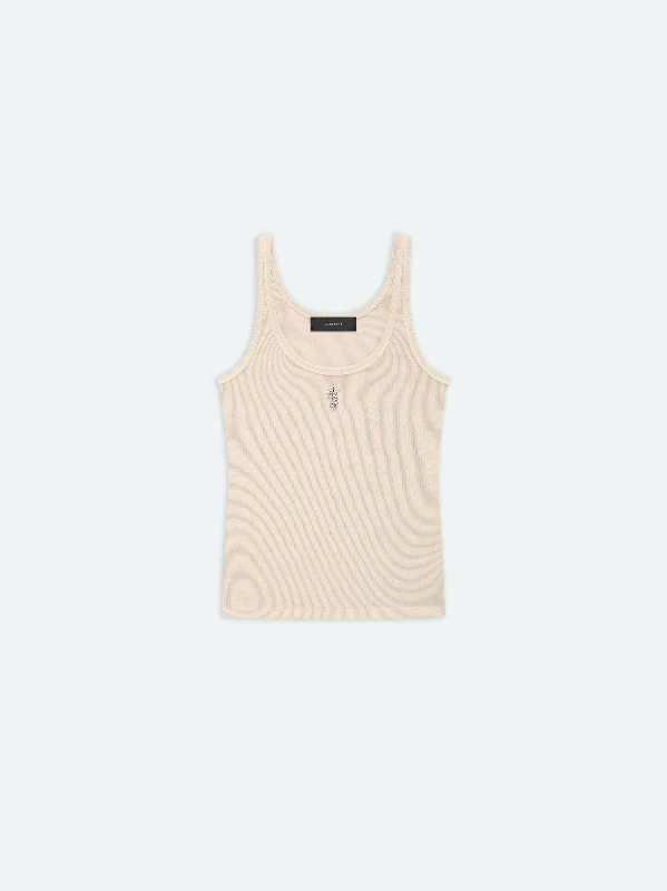 WOMEN - WOMEN'S RIB TANK - Summer Sand